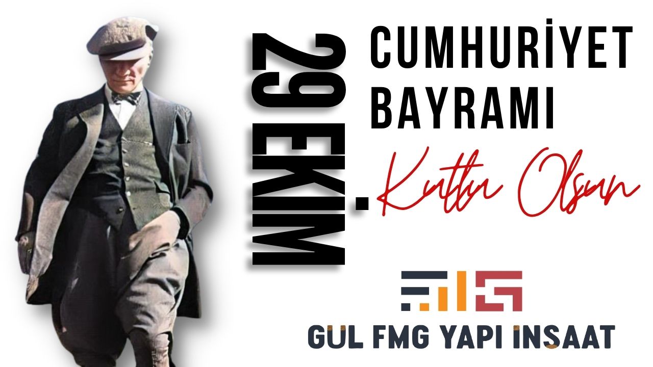 FMG YAPI 29 EKİM REKLAM ÇALIŞMASI
