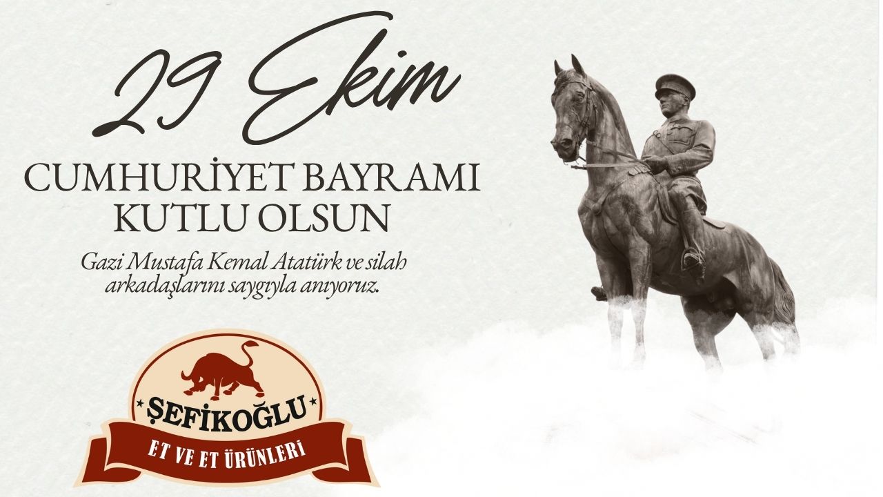 ŞEFİKOĞLU KASAP 29 EKİM REKLAM ÇALIŞMASI