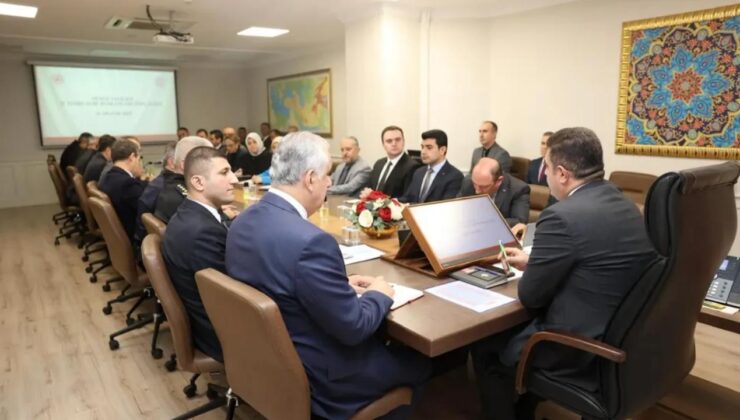 Düzce’de İl İdare Şube Başkanları Toplantısı Gerçekleştirildi