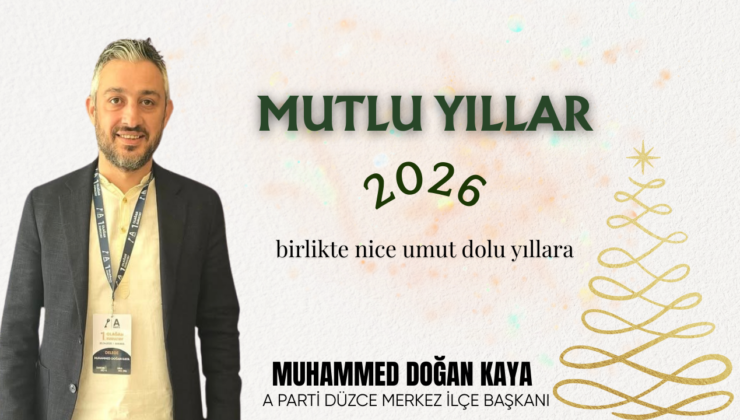 MUHAMMED DOĞAN KAYA YILBAŞI REKLAM MESAJI