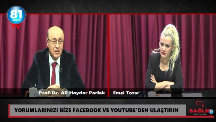 Sağlık Meydanı Programında Prof. Dr. Ali Haydar Parlak Cilt ve Zührevi Hastalıkları Anlattı