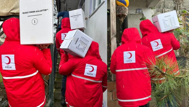 Soğuk Havaya Karşı Sıcak Dayanışma: Kızılay Düzce Sahada