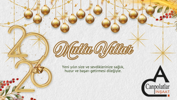 CAN POLATLAR İNŞAAT YILBAŞI REKLAM MESAJI