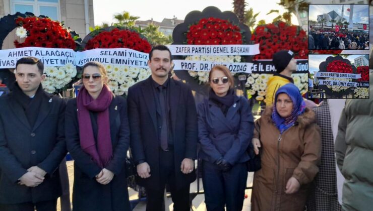 Zafer Partisi İl Başkanlığı, Şehit Polis Turgut Külünk’ün Cenaze Törenine Katıldı