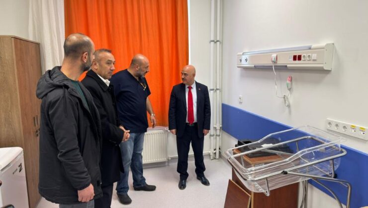 Düzce Üniversitesi Rektörü Düzce Üniversitesi Hastanesi’nde İncelemelerde Bulundu