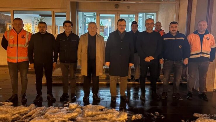 Kaynaşlı’da Yılbaşı Gecesi Görev Başındaki Personele Ziyaret