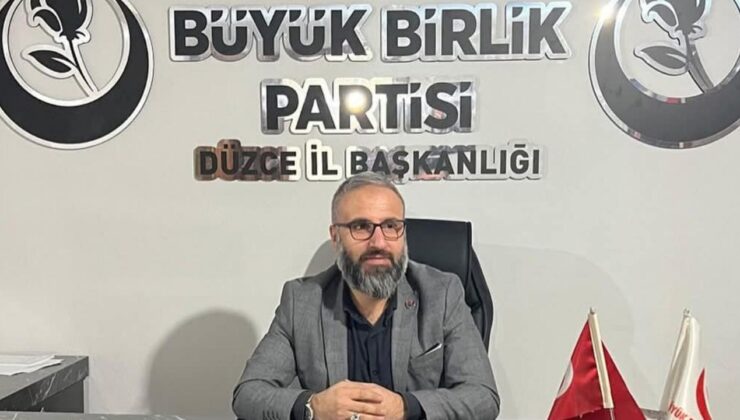 BBP Düzce İl Başkanı Emre Erdem’den Berat Kandili Mesajı