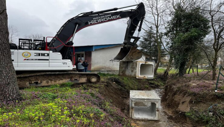Kutlu Köyü’nde Altyapı Güçlendirildi: Menfez Çalışmaları Tamamlandı