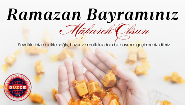 KAMYONCULAR KOOP. RAMAZAN BAYRAMI REKLAM İLANI
