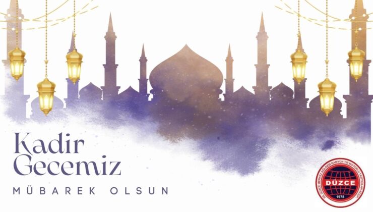 KAMYONCULAR KOOP. KADİR GECESİ REKLAM İLANI