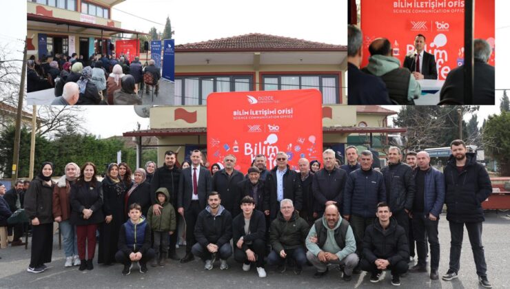 Bilim Kafe, Bostanlık Köyü’nde Yoğun İlgiyle Gerçekleştirildi