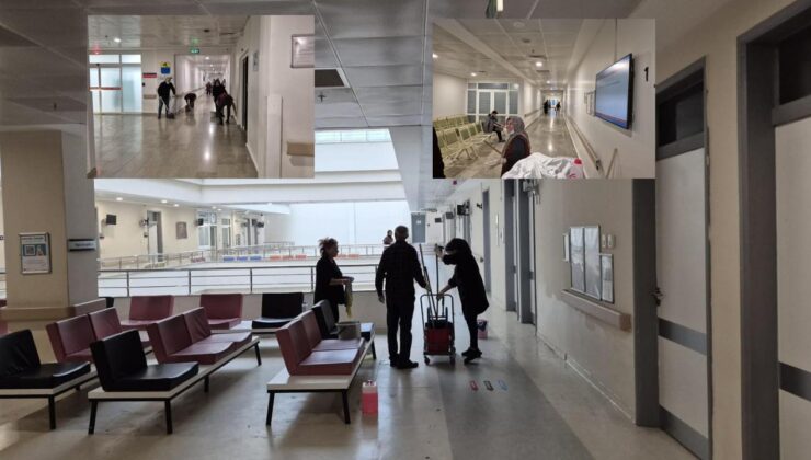 Düzce Üniversitesi Hastanesinde Bayram Temizliği