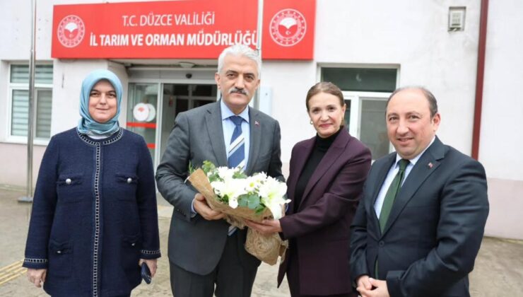 Vali Mehmet Makas’tan İl Tarım ve Orman Müdürlüğü’ne Ziyaret