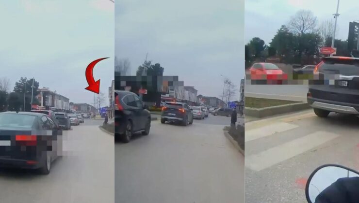 Düzce’de Yaya Geçidinde Sürücü Duyarsızlığı Tepki Çekiyor