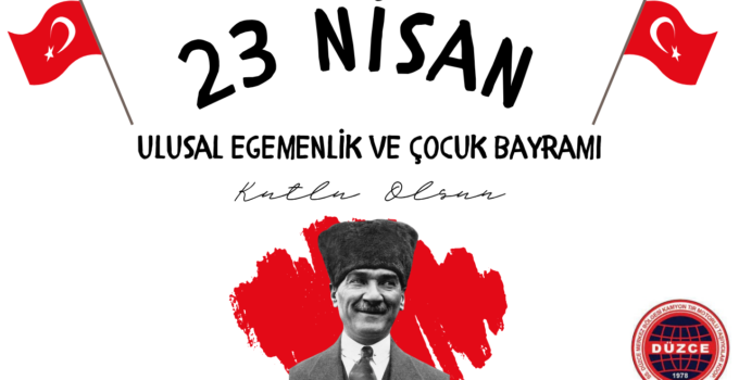 KAMYONCULAR KOOP. 23 NİSAN REKLAM MESAJI