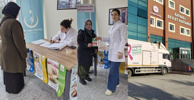 Kaynaşlı’da Kanser Haftası Farkındalığı: Vatandaşlara Bilgilendirme ve Tarama Hizmeti