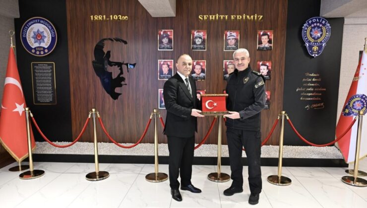 Sakarya İl Emniyet Müdürü Saka’dan Düzce Emniyeti’ne Ziyaret