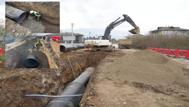 Düzce’de İçme Suyu Hatları Yenileniyor