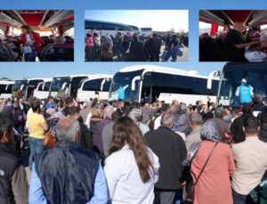 Düzce Belediyesi Hacı Adaylarını Unutmadı; 191 Hacı Adayı Yolcu Edildi