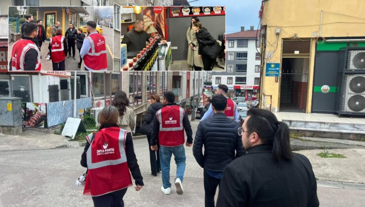 Zafer Partisi Düzce Teşkilatı Gümüşova’da Esnafı Dinledi