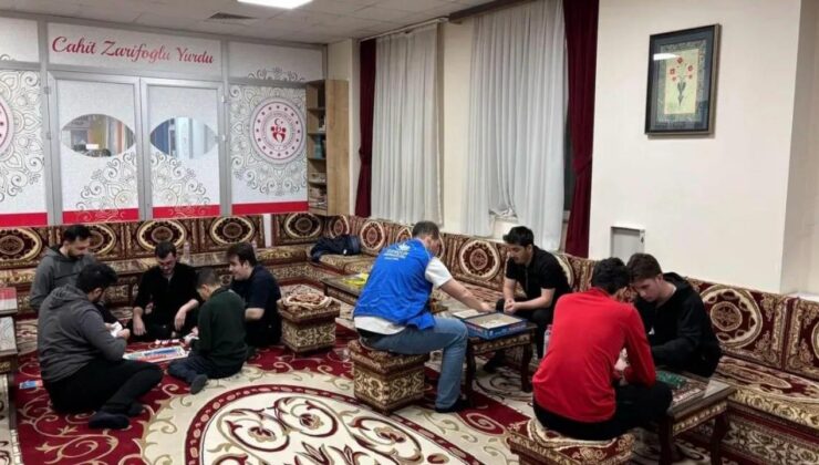 Cahit Zarifoğlu Yurdu’nda Akıl ve Zeka Oyunları Etkinliği