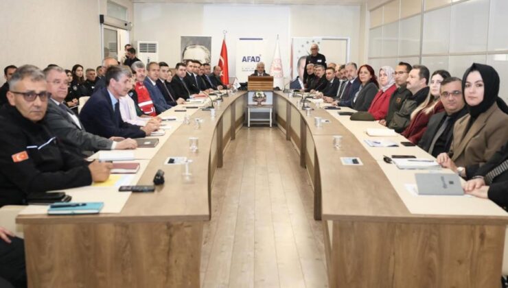 Düzce’de Afad Koordinasyon Toplantısı Yapıldı