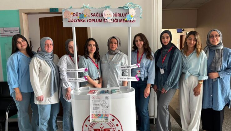 Anne Sütünün Önemi Gölyaka’da Anlatıldı